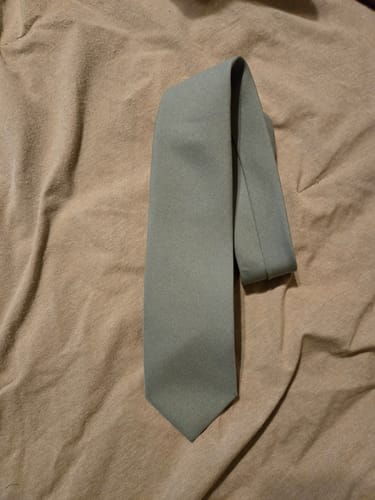 Customer photo review of Dusty Sage Necktie