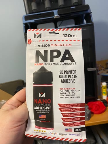 Customer photo review of Vision Miner Nano Polymer Adhesive