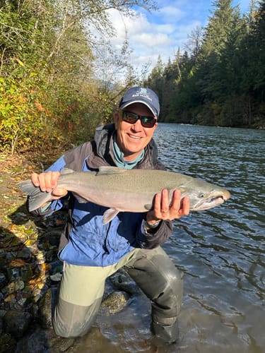 Customer photo review of Clouser Minnow Pink