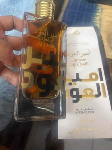 Customer photo review of Lattafa Ameer Al Oudh Intense Eau de Parfum For Unisex