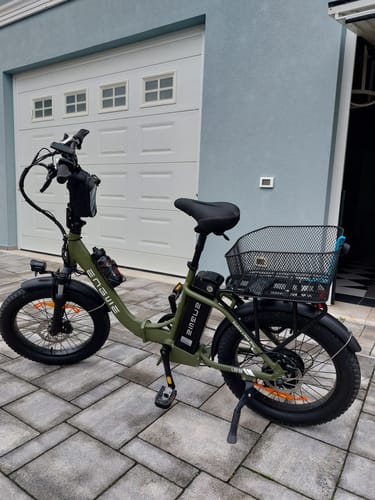 Customer photo review of Engwe L20 SE 250W 20" Foldable Electric Trekking Bike 15.6Ah Step-through E-bike