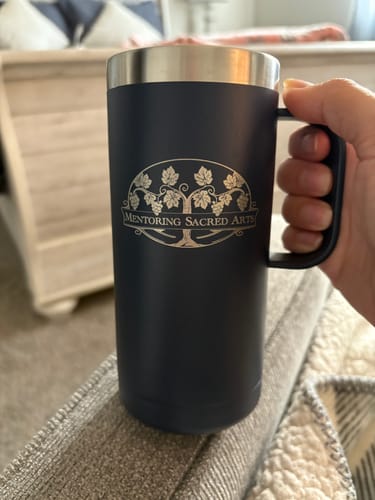 Customer photo review of Travel Mug | 16 oz