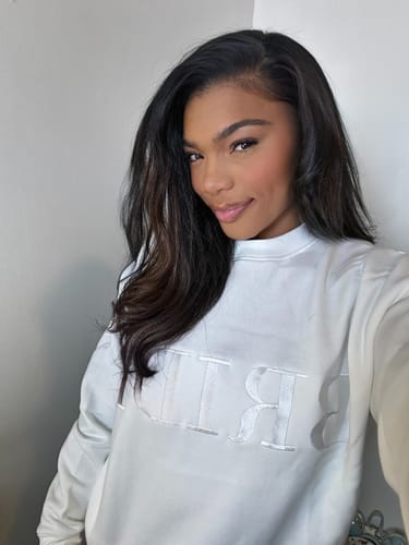 Customer photo review of Bride Statement Sweatshirt - White