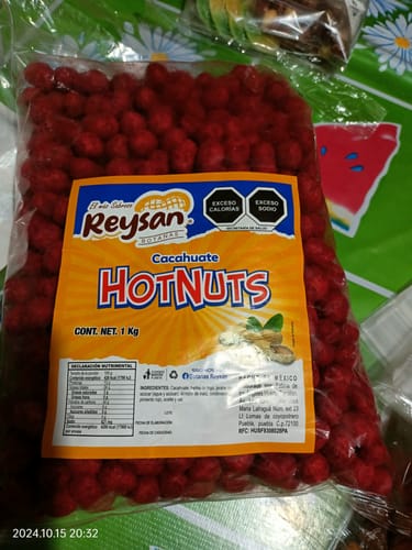 Customer photo review of Cacahuate de Queso