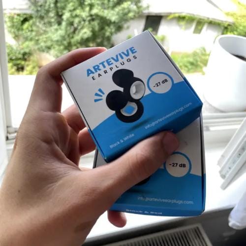 Customer photo review of Moto Earplugs - 27 dB