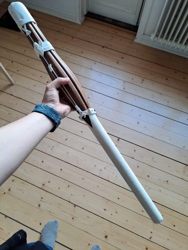 Customer photo review of Carved Wood FURISEN Suburi Shinai