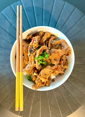 Customer photo review of XFF Chili Oil & Crisps Jar