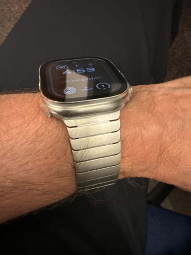 Customer photo review of Titanium Bracelet MG
