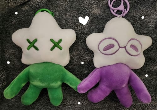 Customer photo review of Adopt a Star Baby Plush Blind Box