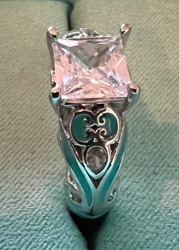 Customer photo review of Eternal Star Promise Ring