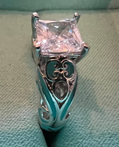 Customer photo review of Eternal Star Promise Ring