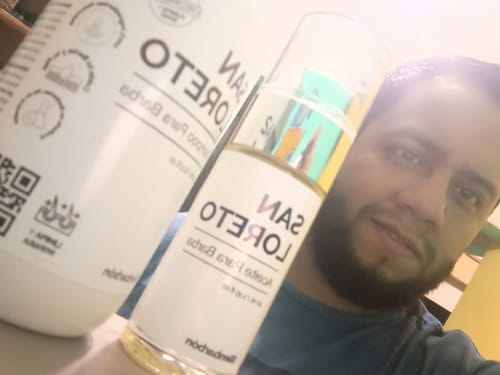 Customer photo review of Aceite y Shampoo Para Barba · Paquete 2 Piezas