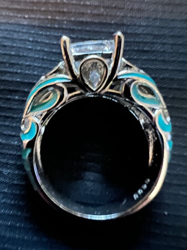 Customer photo review of Eternal Star Promise Ring