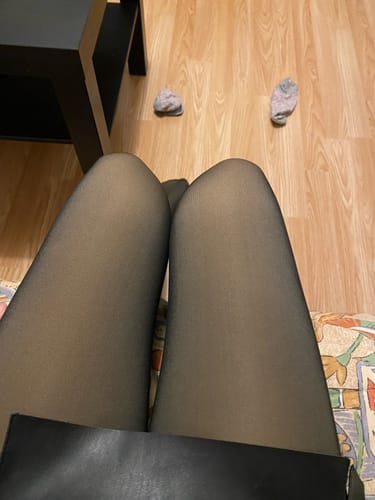 Customer photo review of Le Collant Polaire Parfait.