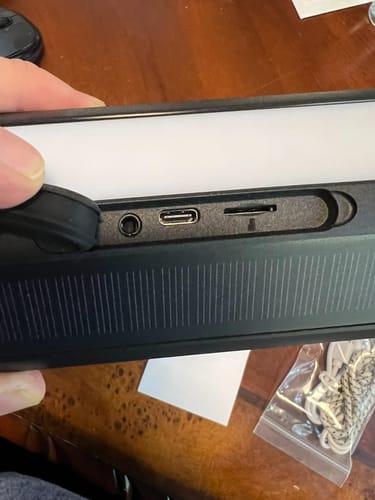 Customer photo review of LYT-PRO Dual Solar Bluetooth Speaker / Magnetic + LED