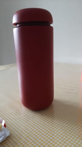 Customer photo review of Fellow Carter Move Mug Kırmızı 16 oz