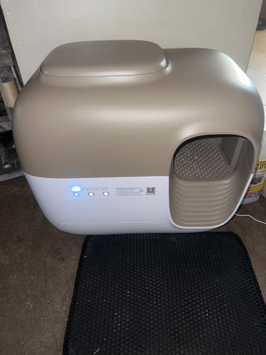 Customer photo review of Self-Cleaning Litter Box