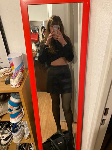 Customer photo review of Le Collant Polaire Parfait.