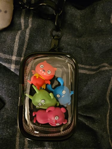 Customer photo review of Blind Box Walk The Doll Fluffy Ball Bag