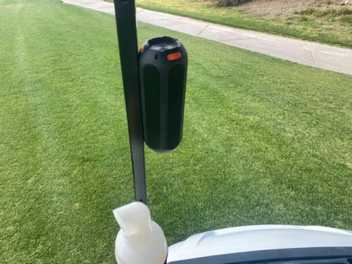Customer photo review of LYT-PRO Dual Solar Bluetooth Speaker / Magnetic + LED