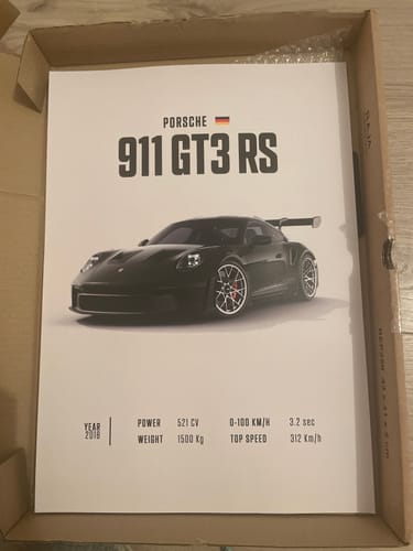 Customer photo review of Porsche 911 GT3 RS Poster