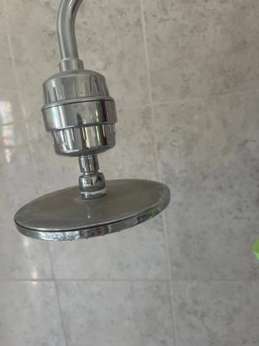 Customer photo review of Tubo™ Shower filter