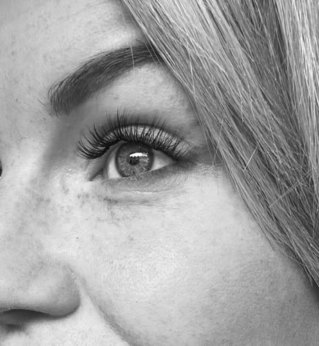 Customer photo review of Bare Naked - Pre-Glued Lashes