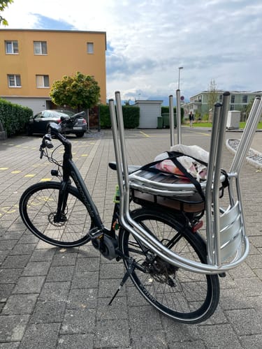 Customer photo review of PACKI der Velokorb