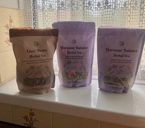 Customer photo review of Liver Detox Herbal Tea