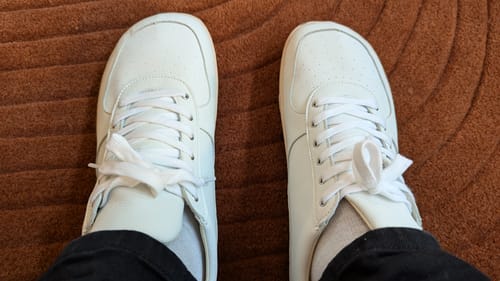 Customer photo review of CAMEL TOE - NEW SOLE