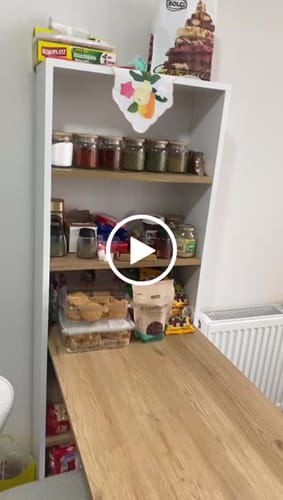 Customer video review of Rani JA102 Masa Raflı Dekoratif Mutfak Yemek Masası Sepet Ceviz - Beyaz