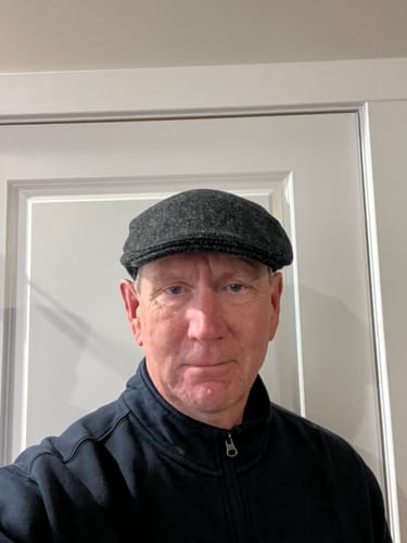 Customer photo review of Donegal Touring Cap Tweed