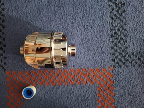 Customer photo review of Tubo™ Shower filter