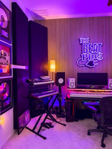 Customer photo review of Acoustic Slat Wall Panel | Natural Oak | Premium 3-sided Wood Veneer