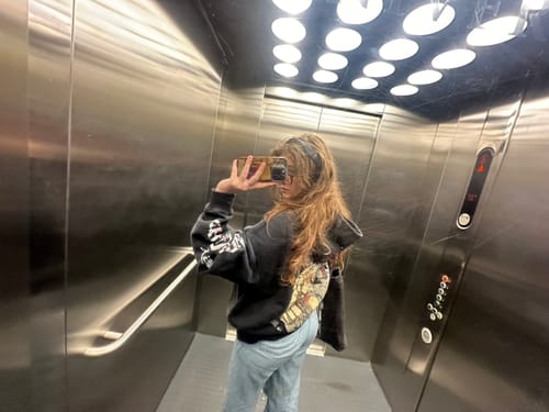 Customer photo review of 5129 - AOT© x YLA Pullover Hoodies