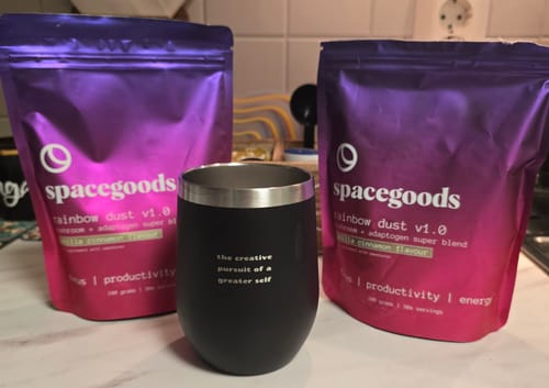 Customer photo review of rainbow dust