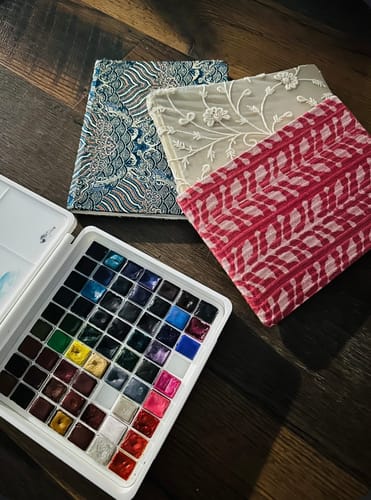 Customer photo review of TRUPTI'S SIGNATURE PALETTE - SET OF 24