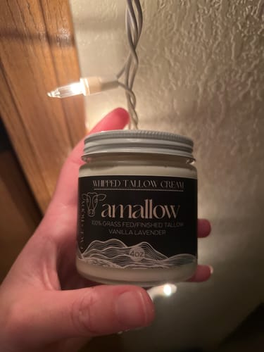 Customer photo review of Whipped Tallow Cream - Vanilla Lavender