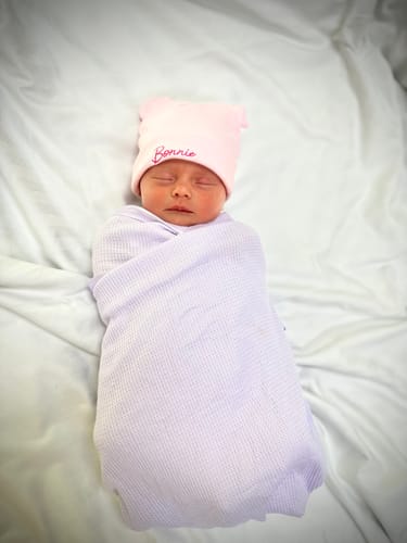 Customer photo review of Mamacita Baby Hat