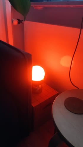 Customer photo review of Smarte LED-Globe E27