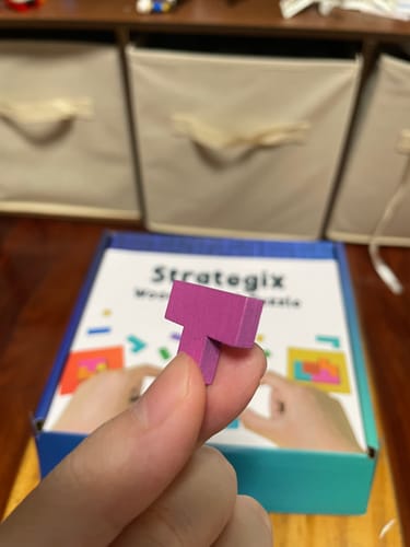 Customer photo review of Strategix Wooden Block Puzzle