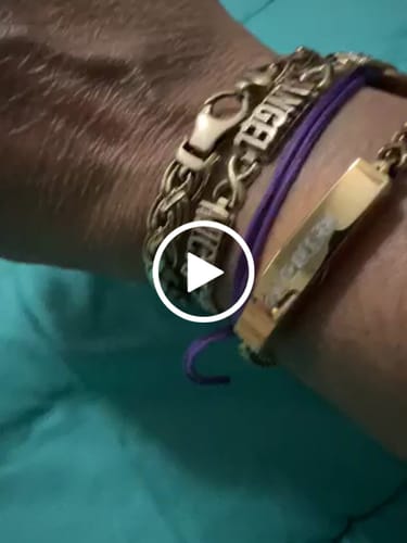 Customer video review of Franco Link ID Urn Bracelet | 4MM