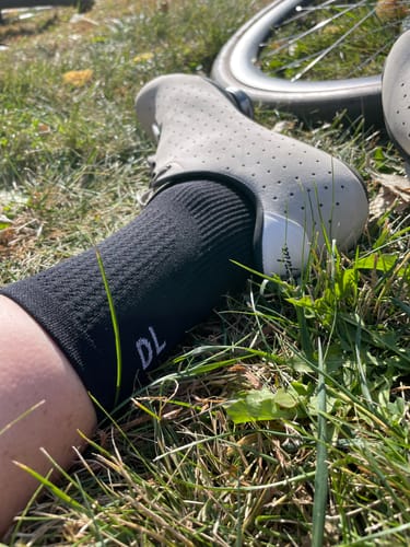 Customer photo review of Black Racehorse Honeycomb Sock