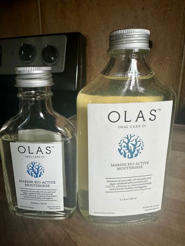 Customer photo review of OLAS Mouthrinse - 100 mL
