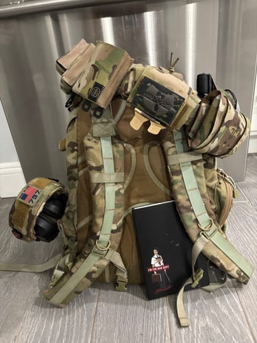 Customer photo review of Folding Dump Pouch GRIDLOK