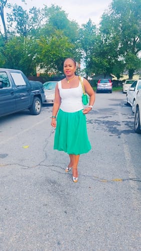 Customer photo review of NEW Belle Nubian Caramel Body Lotion