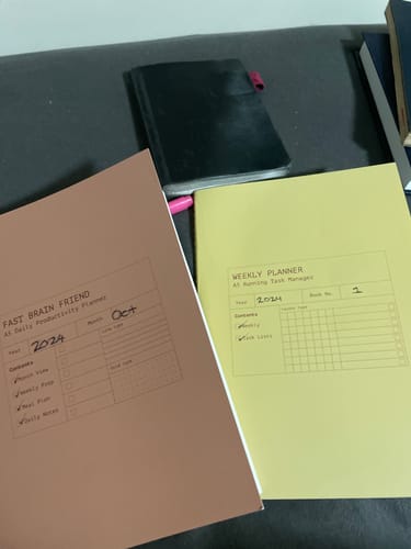 Customer photo review of Weekly Planner