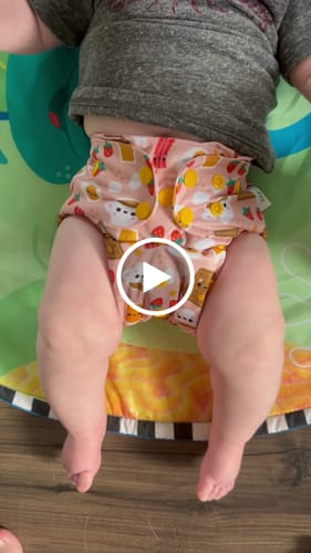 Customer video review of Artist Collaborations Pocket Cloth Diaper with Athletic Wicking Jersey