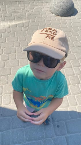 Customer photo review of Mom Dad Me Snapback Cap