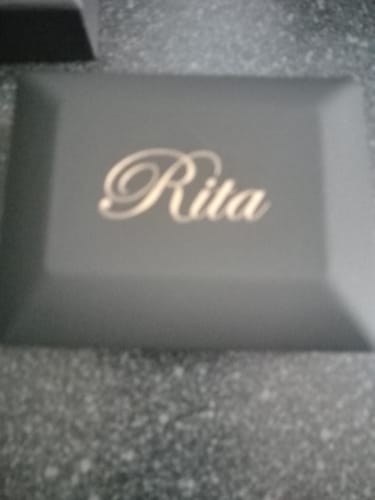 Customer photo review of To My Soulmate, 'Love Beyond My Control' Interlocking Gold Vermeil Hearts Necklace - ST14